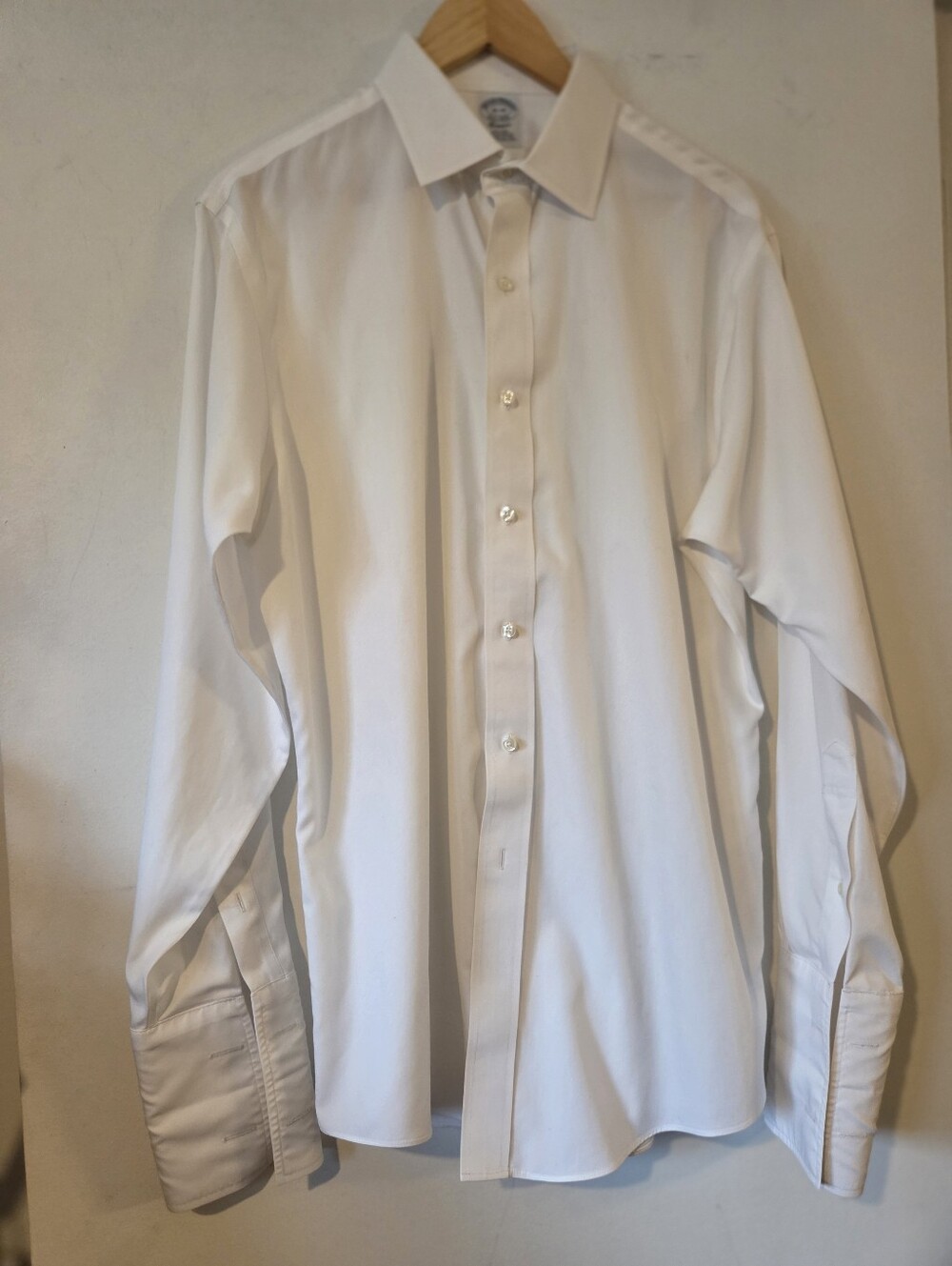 Brooks Brothers Formal Classic White Dress Shirt